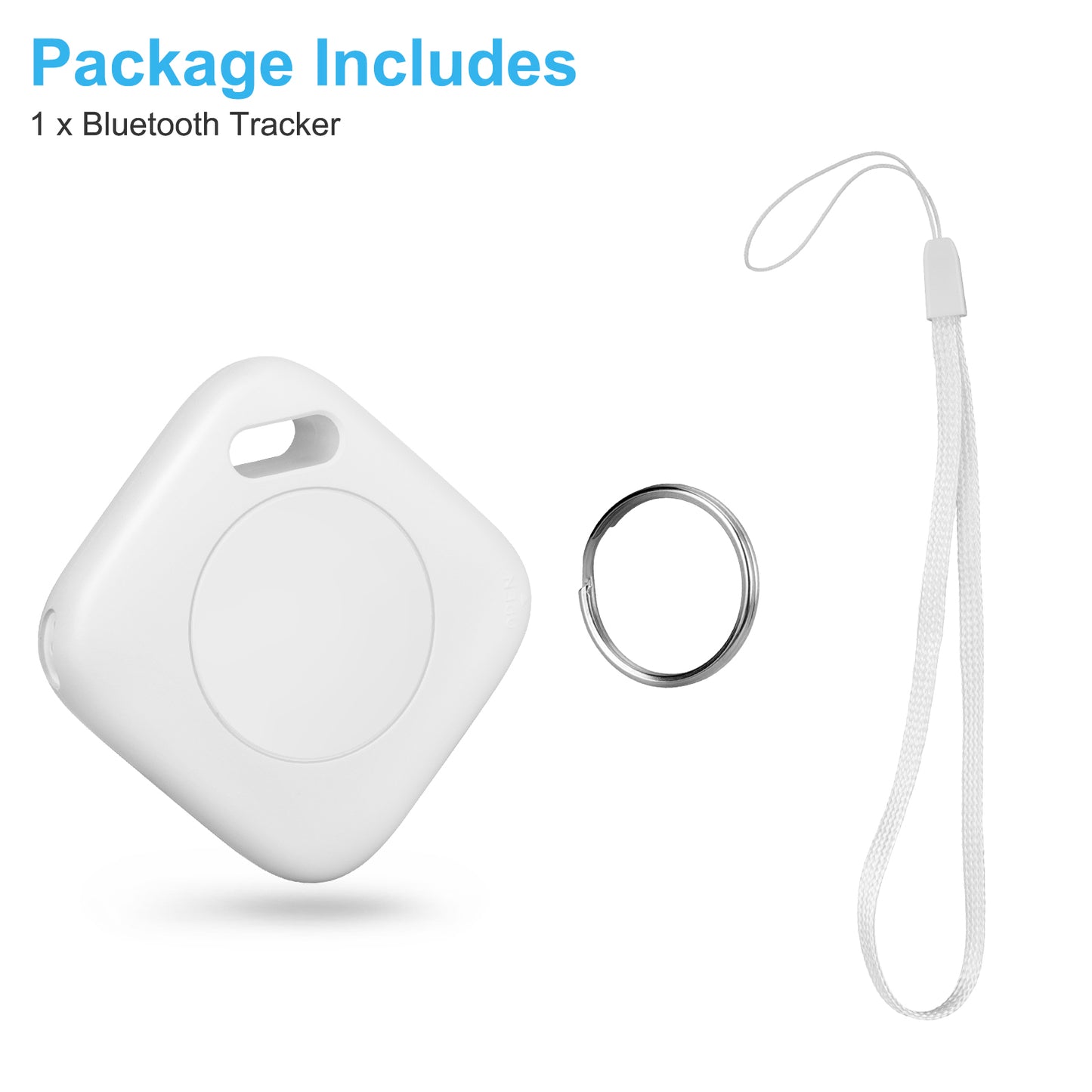 Anti-Loss Bluetooth Tracker - Replaceable Battery and 250 ft Bluetooth Range,Smart Mini GPS Locator Children's Pet Tracker Vehicle Locator