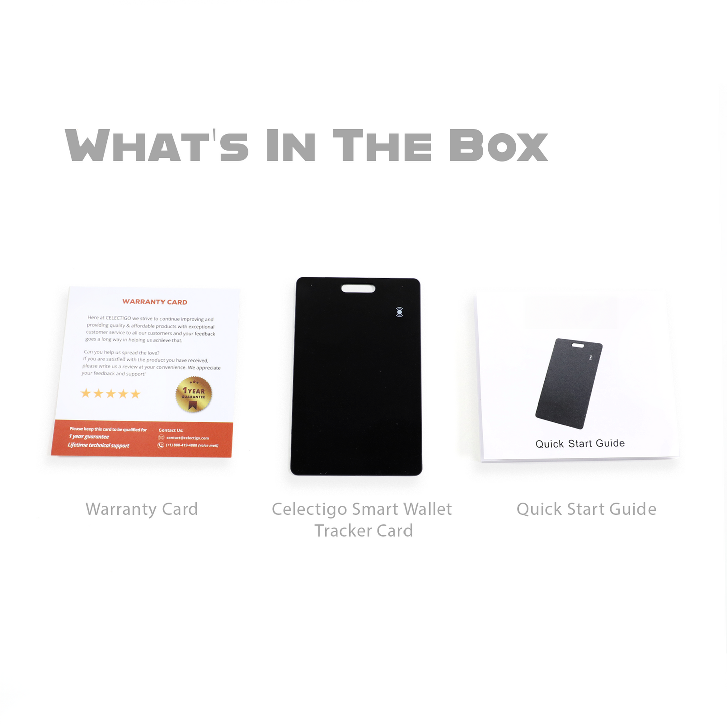 Smart Wallet Tracker Card - Ultra-Thin iOS Find My Compatible, Wireless Charging, Credit Card Sized SmartCard Tracker for Wallets and Passports
